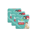 Kit Com 3 Fraldas Pampers Pants Ajuste Total