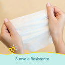 Kit com 12 Pacotes de Lenços Umedecidos Pampers Higiene Completa de 48 Unidades