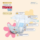 Kit com 4 Fraldas Turma da Mônica Baby Giga Premium