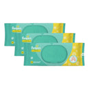 Kit com 12 Pacotes de  Lenços Umedecidos Pampers Aroma de Camomila de 48 Unidades