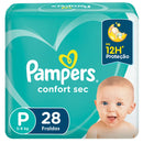 Kit com 10 Fraldas Pampers Confort Sec