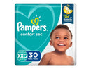 Kit com 10 Fraldas Pampers Confort Sec