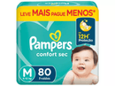 Fralda Pampers Confort Sec