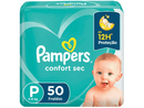 Kit com 3 Pacotes de Fraldas Pampers Confort Sec
