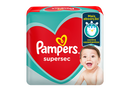 Kit 10 Fraldas Pampers Supersec Tamanho M - 300 Unidades