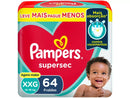 Kit Com 3 Fraldas Pampers Supersec
